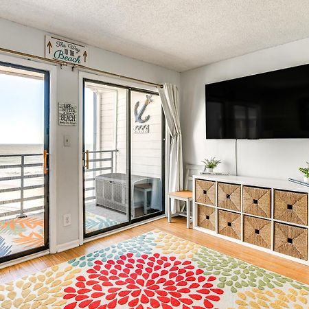Cozy Beachfront Condo With Wifi, Views And Pool Access شاطئ ميرتل المظهر الخارجي الصورة