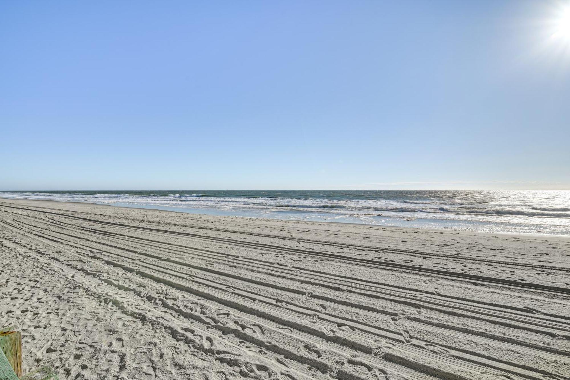 Cozy Beachfront Condo With Wifi, Views And Pool Access شاطئ ميرتل المظهر الخارجي الصورة